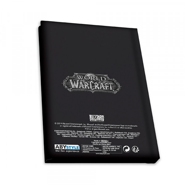 ABYstyle Pack (XXL glass + Keychain + Notebook) World of Warcraft: Horde
